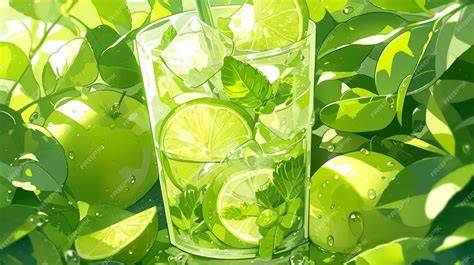 Features an instantly refreshing, icy introduction that pairs freshly crushed mint leaves with the tart brightness of juicy green apple.