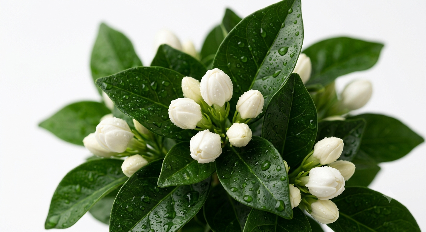 Delivers an instantly refreshing, energetic green-floral introduction that mimics the natural scent of fresh jasmine petals opening at dawn.