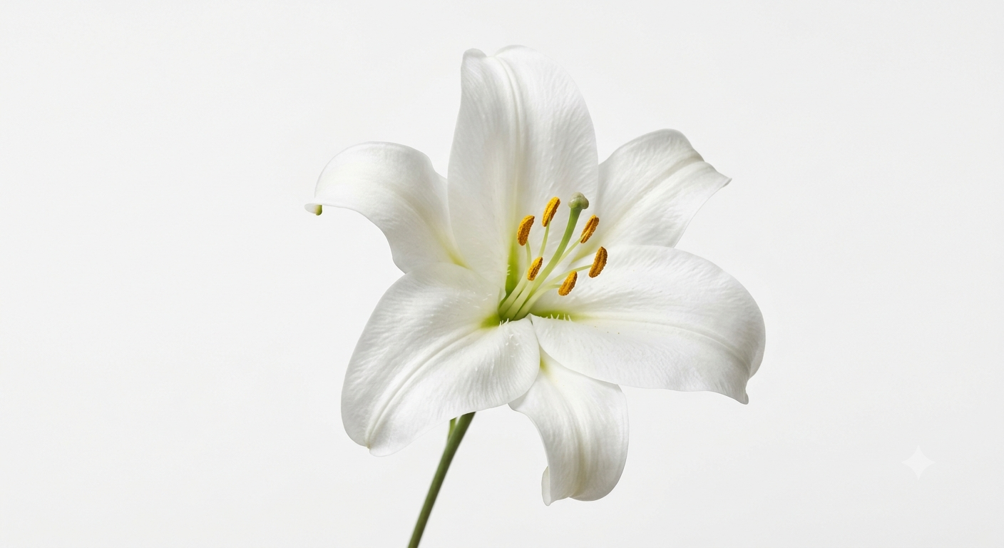 The core unfolds into an incredibly rich, sophisticated floral layer driven by the majestic, pristine presence of Casablanca lily petals.