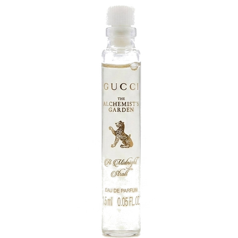 Gucci The Alchemist's Garden A Midnight Stroll Sample Perfume Splash 1.5 ml / 0.05 oz (1 sample) - unisex