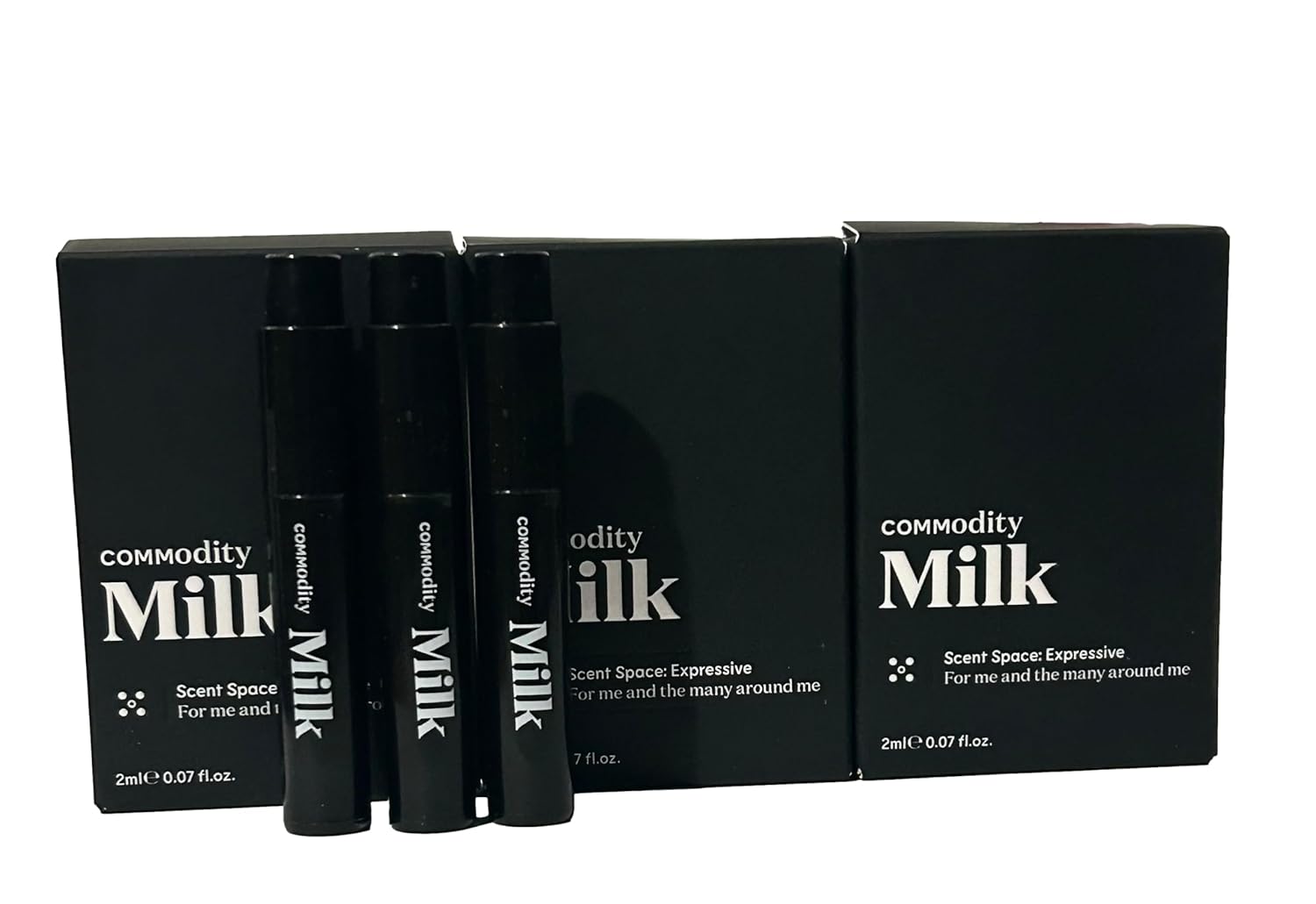 Commodity MILK UNISEX Perfume EDP Vial 2 ml / 0.07 oz - Set of 3