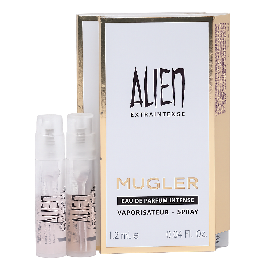 Thierry Mugler Alien Extraintense Eau de Parfum Sample Set (2 x 0.04 Fl Oz / 1.2 mL)