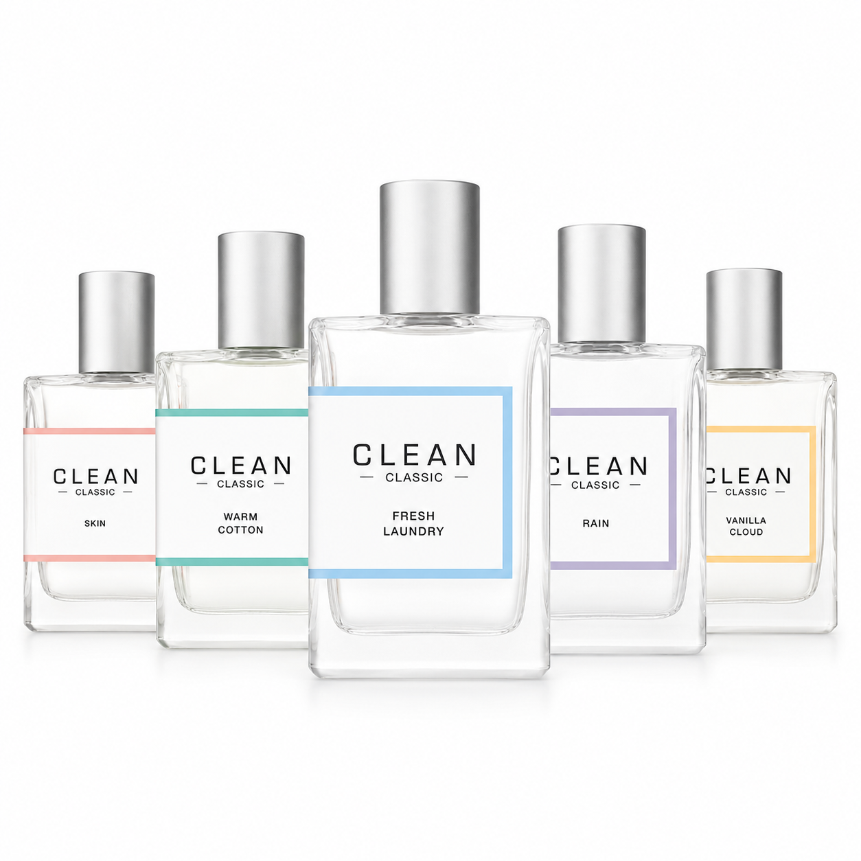 CLEAN CLASSIC Eau de Parfum Collection – Layerable Everyday Perfume for Women & Men – Fresh, Floral & Cozy Fragrances – Vegan, Cruelty-Free – Available in 0.33 oz, 1 oz & 2 oz
