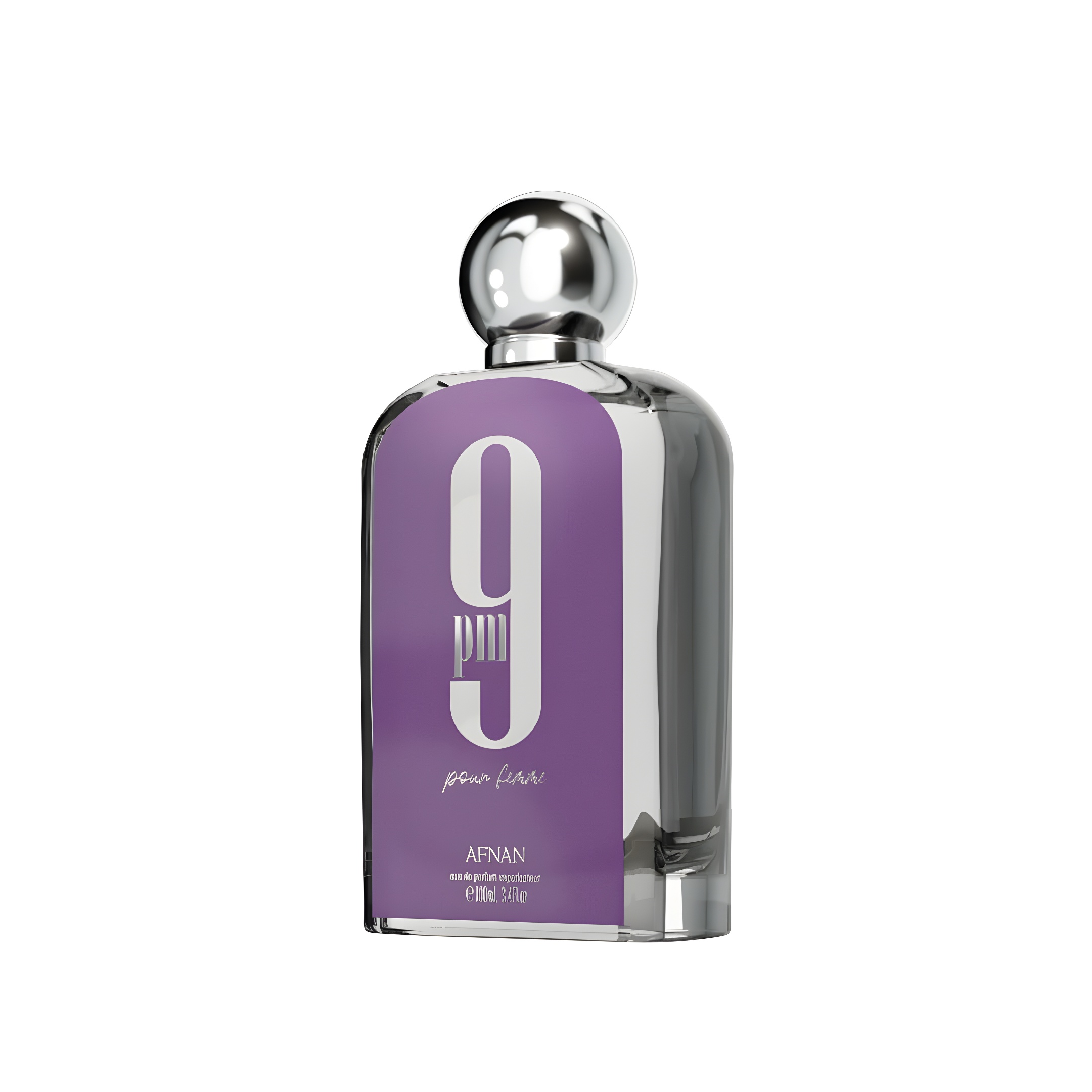 AFNAN 9 PM Pour Femme Eau de Parfum Spray 3.4 Ounce